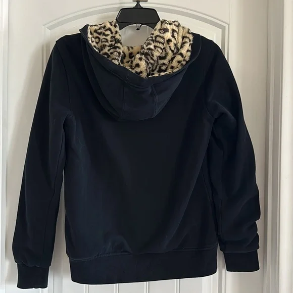 Volcom black zipper sweatshirt. Size XS - Picture 2 of 5